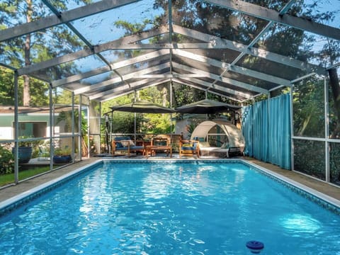 Crystal blue waters invite you for a dip or hangout in comfort alone or with your group.