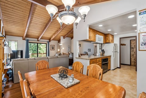 Indoors, Hardwood, Dining Room, Dining Table, Furniture