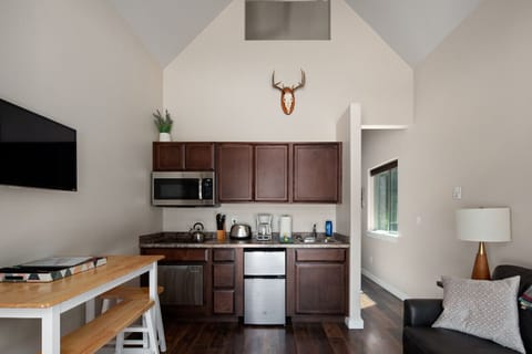 Kitchenette and Living Room