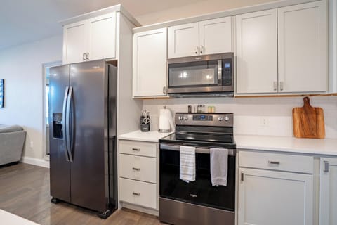 Large Kitchen with New Appliances