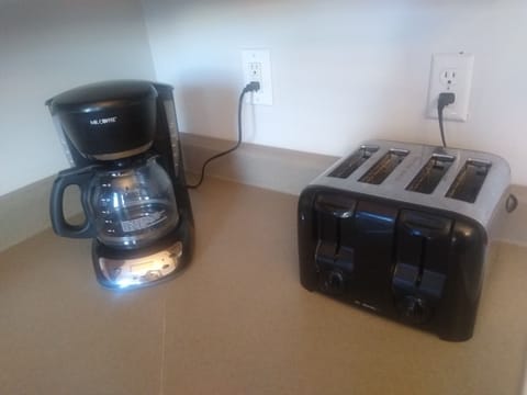 Coffee Maker and Toaster