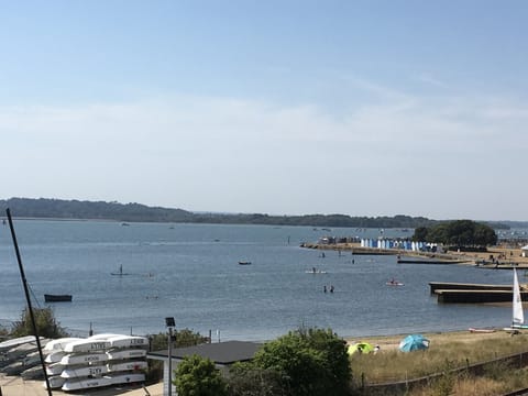 Beach view from the balcony
