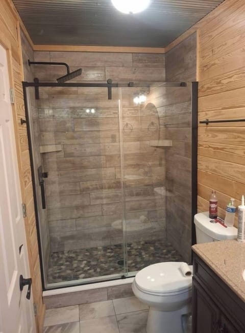 New high end luxury walk in shower !