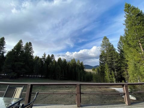 Stunning views from the deck