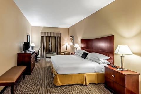 Soak in an in-room jetted tub for total relaxation.