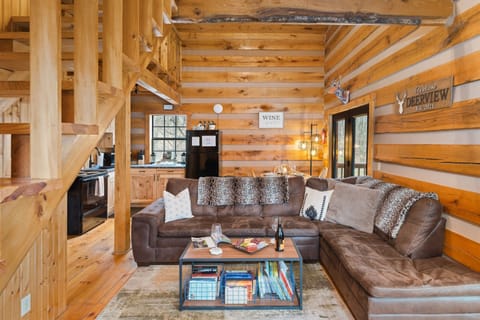 Large sofa to accommodate you and all your guests