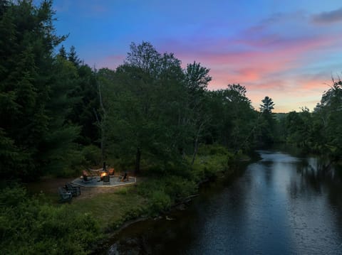 Under the stars, the Lehigh River and the Pocono Mountains offer a tranquil majesty that can't be found anywhere else