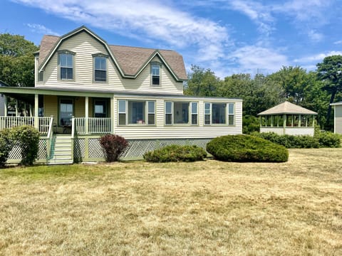 Oceanfront view of our historic home, family owned since 1895