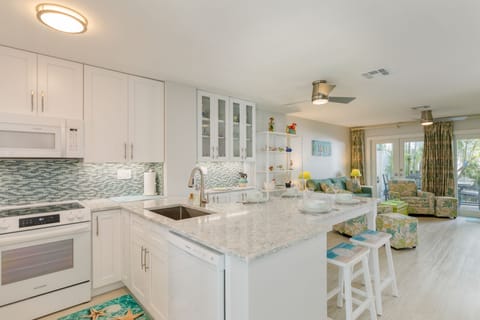 Kitchen has been remodeled.