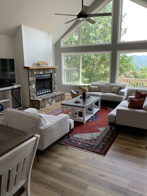 Living room with a view