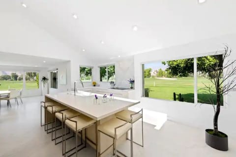 Mountain and golf views from all sides