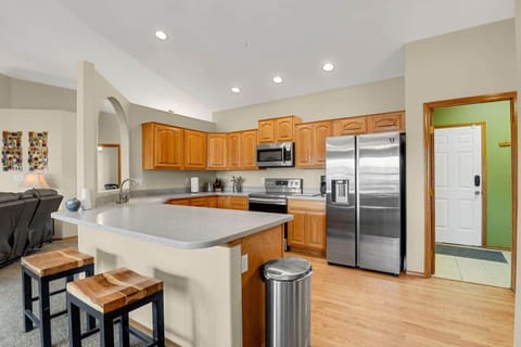 Fully equipped kitchen with ample counter space
