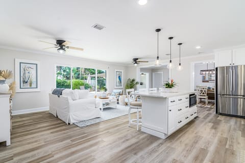Gorgeous open concept beach stunner