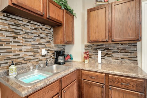 Countertop and Cabinet Space with Drip Coffee Maker (Coffee Grinder Included)