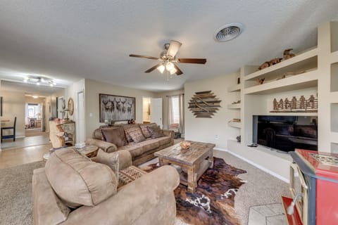 Ruidoso Vacation Rental | 2,000 Sq Ft | 4BR | 2.5BA | 1 Step Required