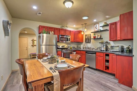 Kitchen & Dining Area | Self Check-In