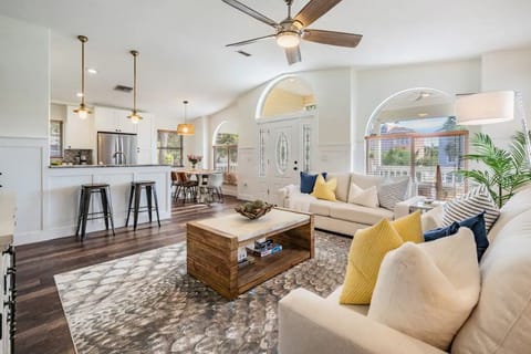 Open concept living room 