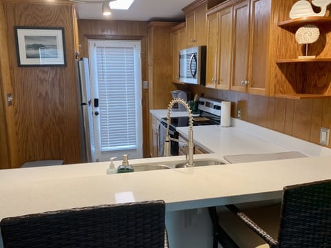 New appliances in kitchen