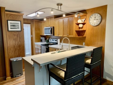 Imagine cooking the fish you catch from the backyard