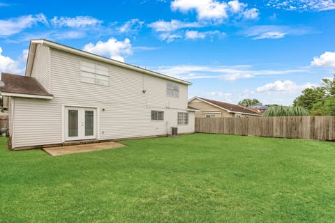 Extra large backyard