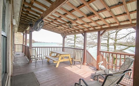 Porch off of living/dining area