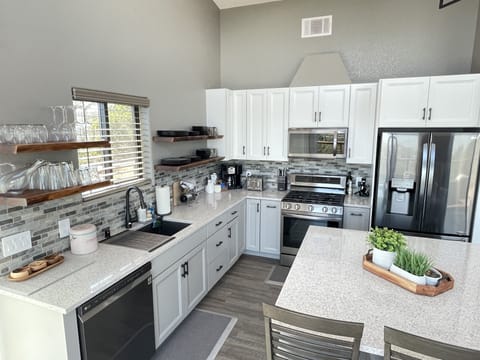 2nd Floor: Fully stocked Kitchen #1 upstairs