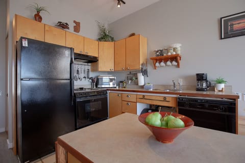 Fully stocked kithen