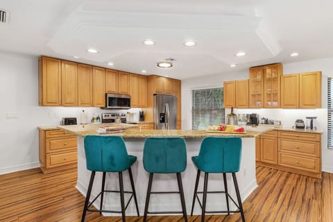 Pull up a seat and chat with the chef