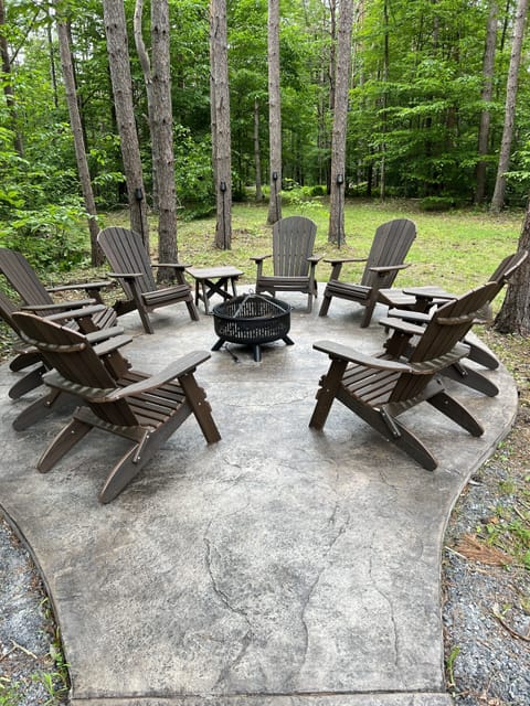 Fire pit area