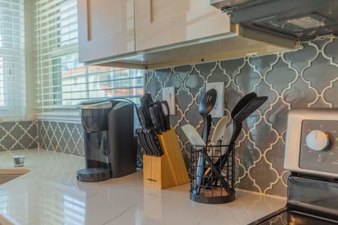 Keurig coffee  
Complementary coffee pods are included.