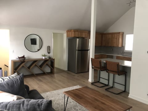 Living Room / Hallway to 2 bedrooms