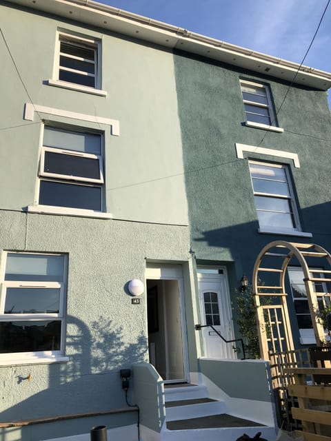 The property is the light blue