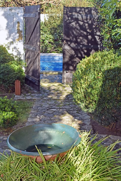 View towards pool area