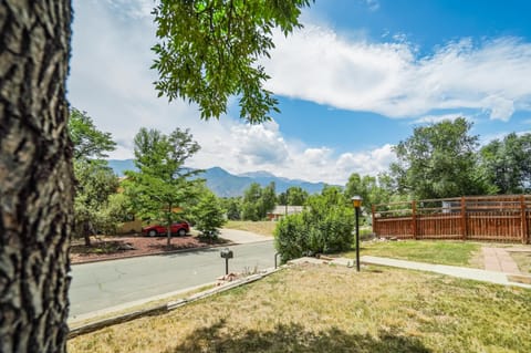 Indulge in the crisp Colorado air and mountain views, enhancing the ambiance for a truly refreshing retreat.