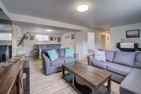 Cozy Movie Night Awaits! Sink into the Sofa and Enjoy a Film on the TV. Comfort and Entertainment, Tailored Just for You.