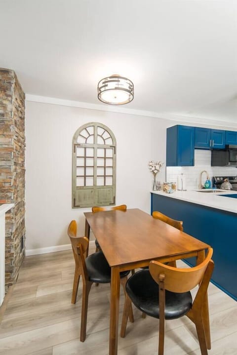 Enjoy a meal, game night, or work remotely from the dining room table