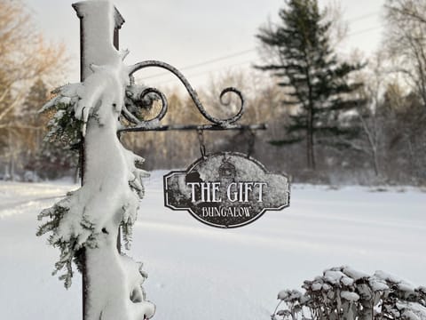 Wintery Welcome …