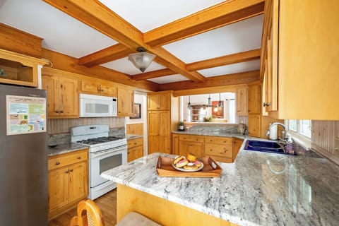 Kitchen in the main house.