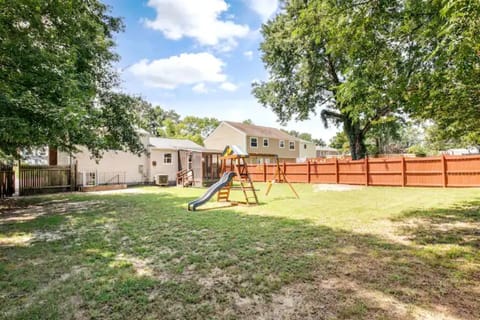 Spacious back yard
