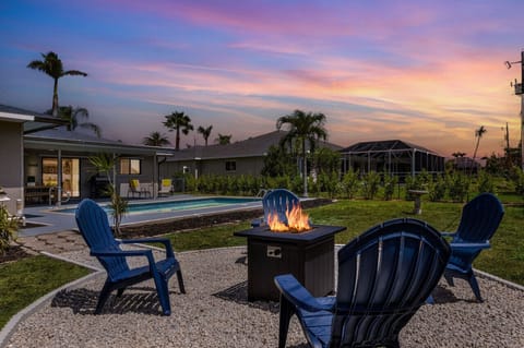 Relaxing Fire Pit Area