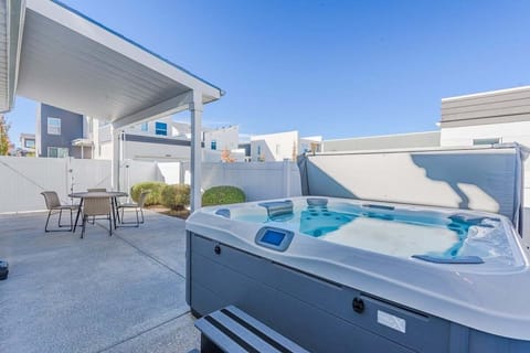 The perfect place to entertain guests and enjoy the beautiful weather.