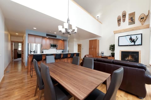 Main Living and Dining Spaces and Kitchen