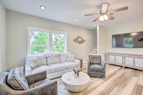 Waveland Vacation Rental | 4BR | 3BA | 1,800 Sq Ft | Stairs Required to Access