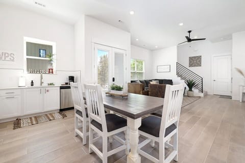 Our fully stocked kitchen!