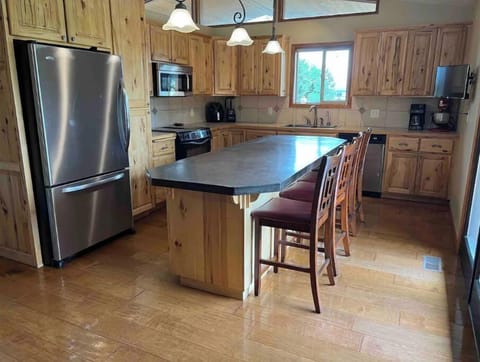 Main floor kitchen, dishwasher and instant hot water. ++