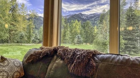 This condo offers these fantastic mountain views!