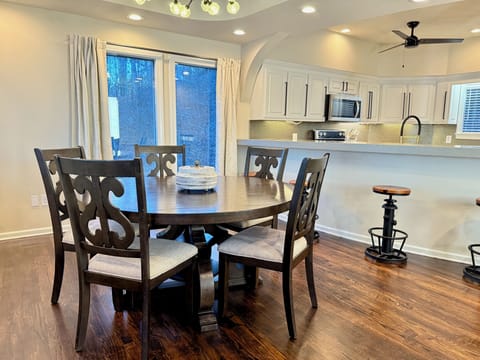 Dining Area with bar seating as well