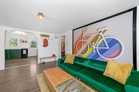 Open concept living.