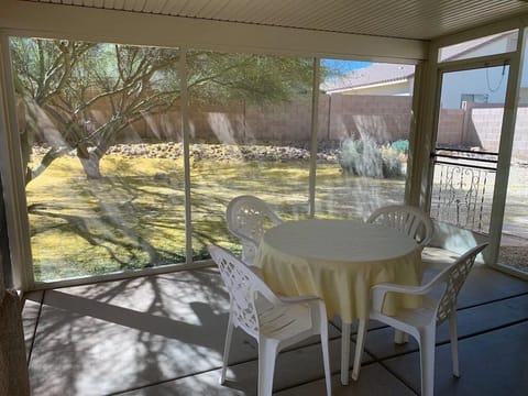 Screened in porch for year round enjoyment! 