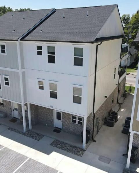 Back of the Townhome